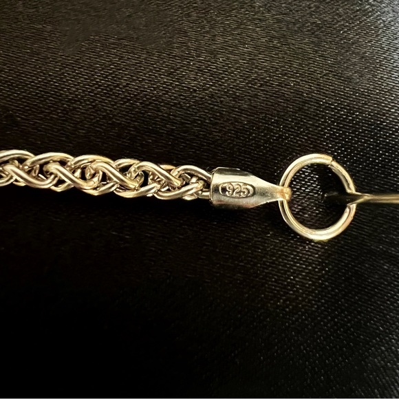 Premier Designs Jewelry Two-Tone Enhancer w/925 Sterling Silver Chain/Necklace - Picture 7 of 10